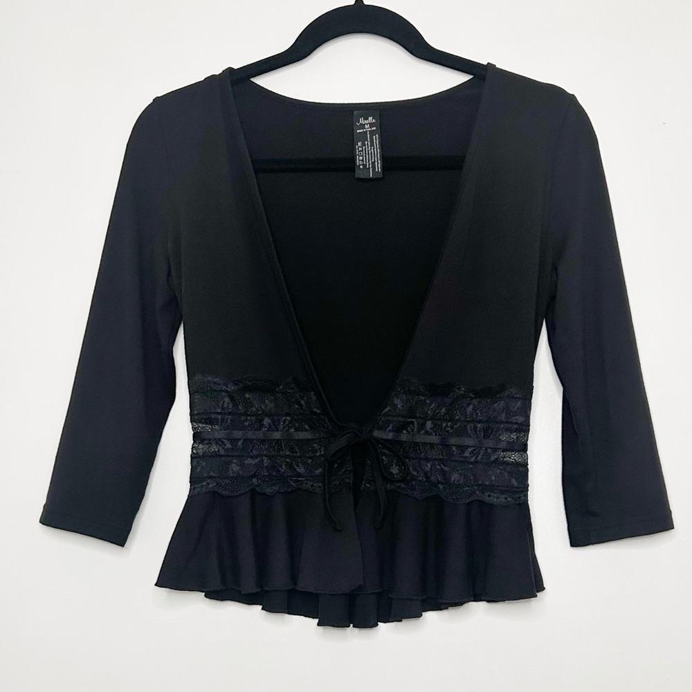 Mirella Dance Wrap Cardigan, size M fits like S